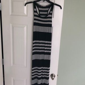 Striped maxi dress